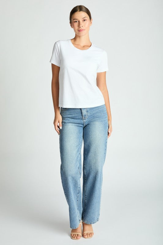 The Cotton Bra Top Tee