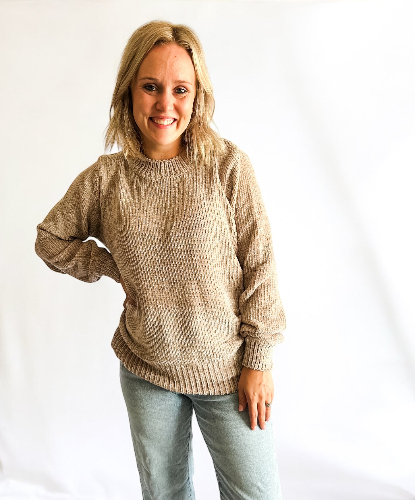 The Ember Knit Chenille Sweater