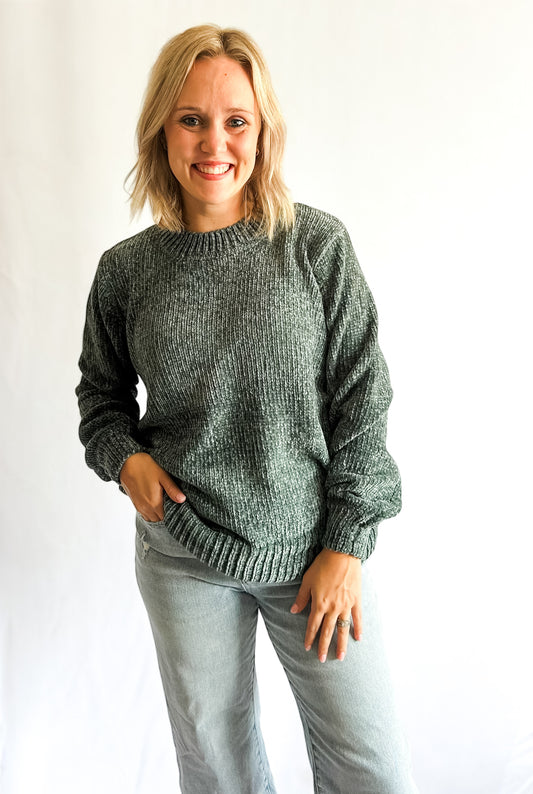 The Ember Knit Chenille Sweater