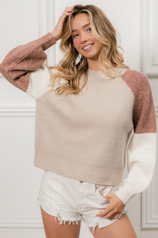 The Color Block Sweater