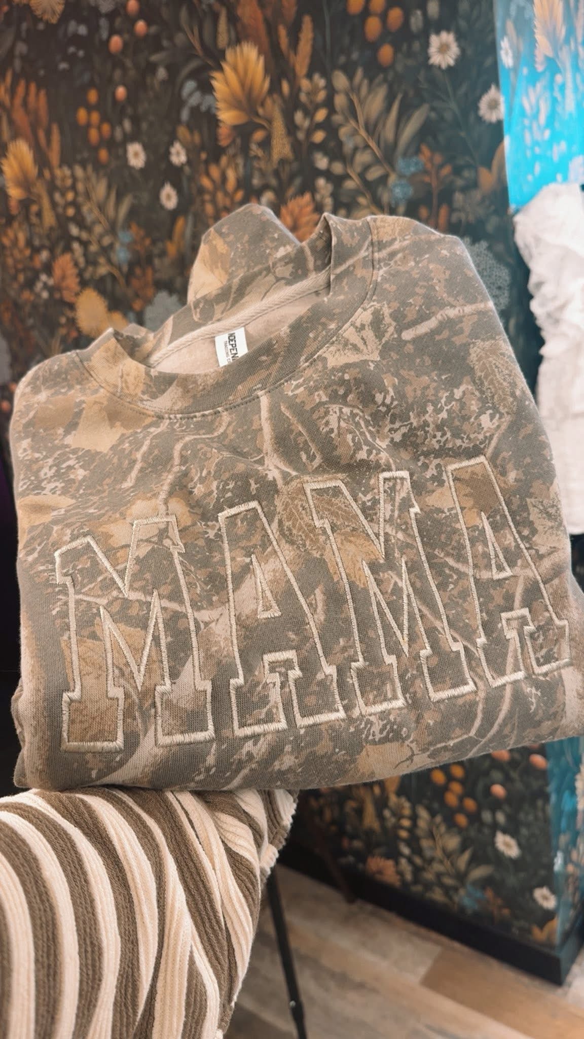 Mama Camo Crewneck