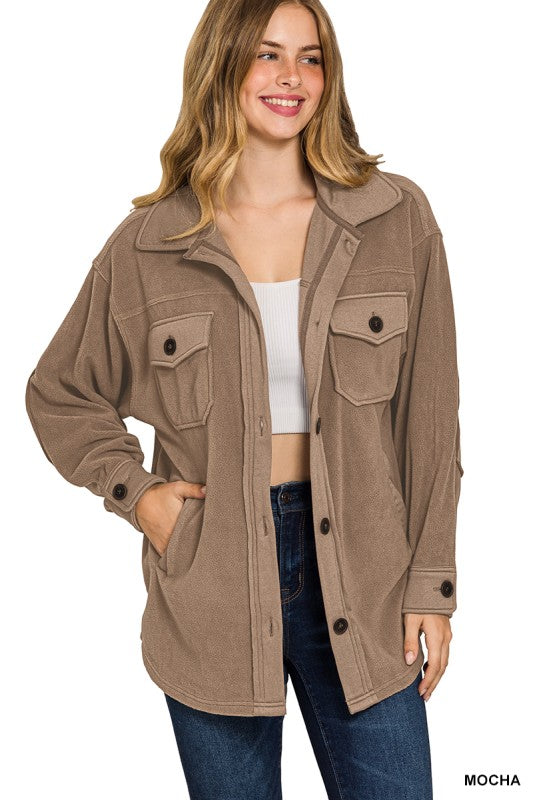 Oversized Fleece Jacket