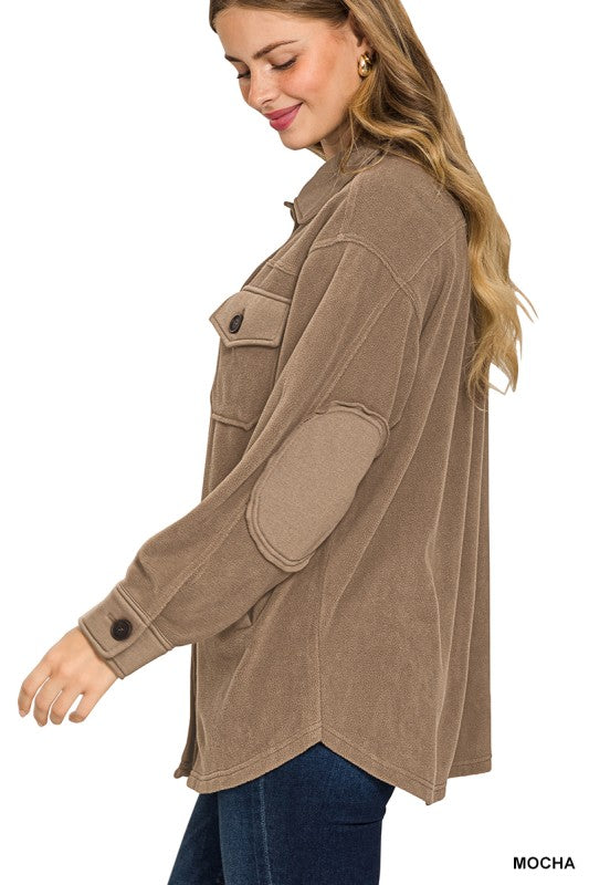 Oversized Fleece Jacket