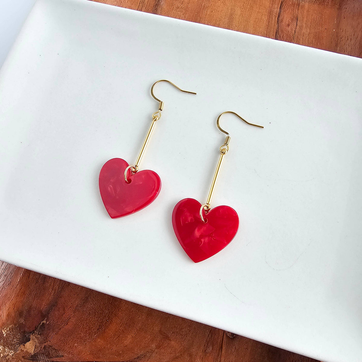 Mina Heart Earrings