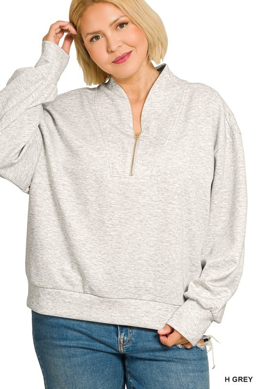The Maddie Half-Zip Pullover