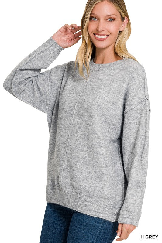The Effortless Front Seam Sweater