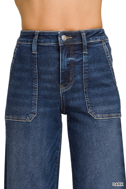 The Willa Cropped Denim Jeans