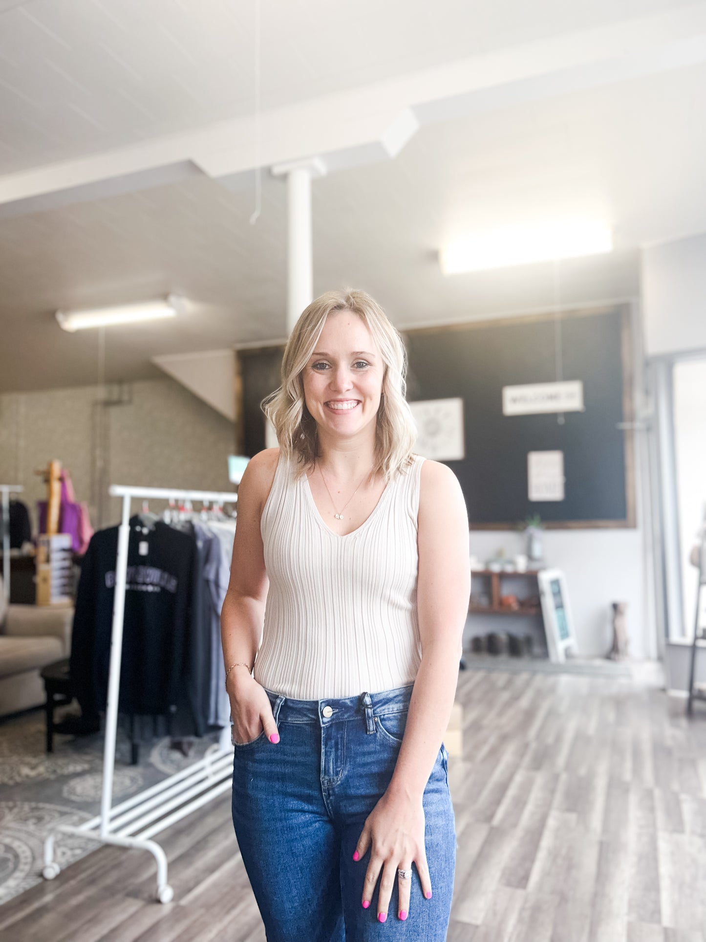 The Maggie Ribbed Tank