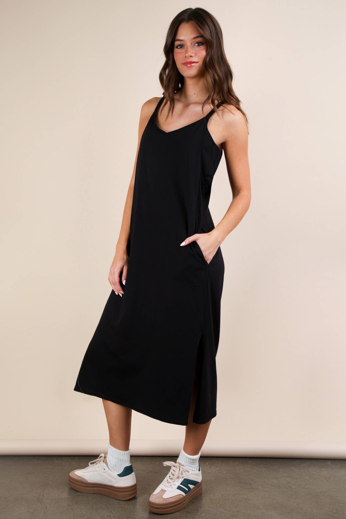 The Carmen Comfy Midi Dress No