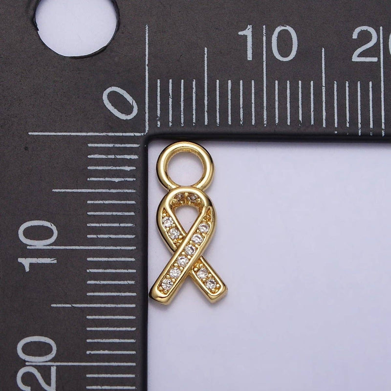 Mini Breast Cancer Awareness Ribbon
