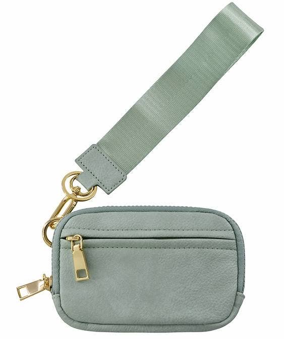 The Zip Wallet Wristlet
