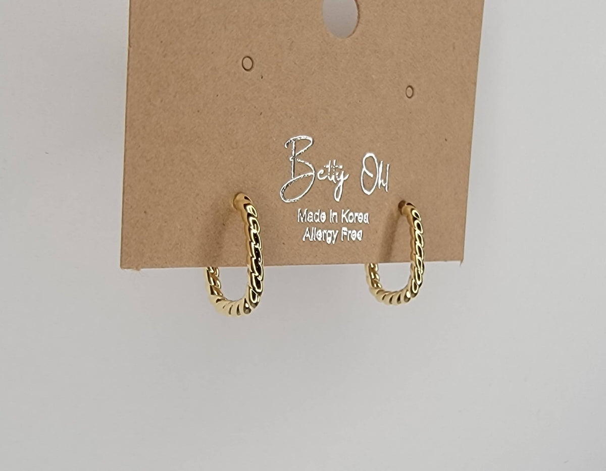 The Cameron Hoop Earrings