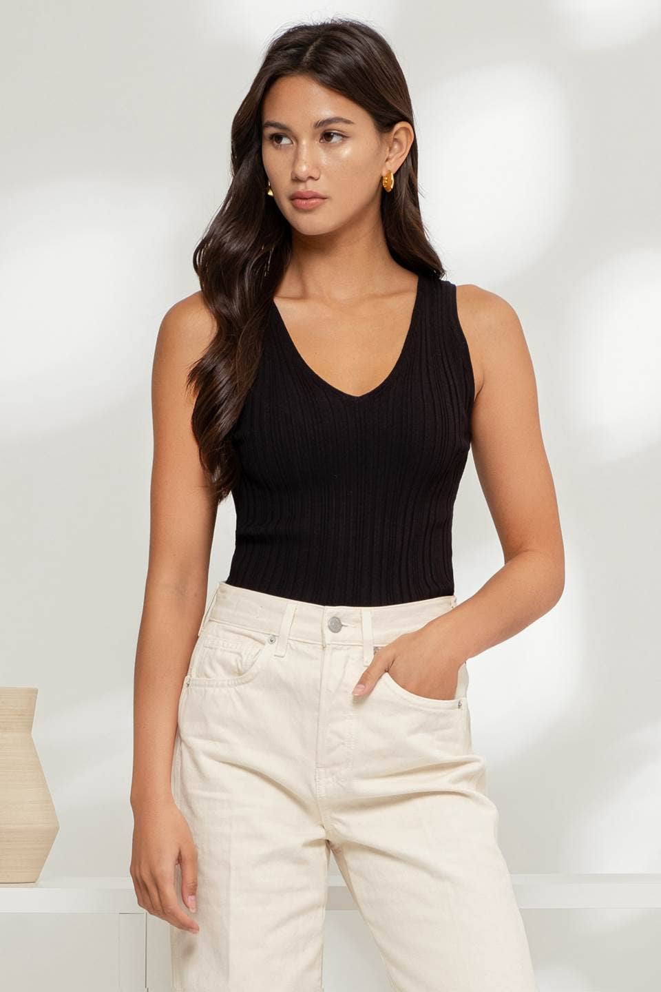 The Maggie Ribbed Tank