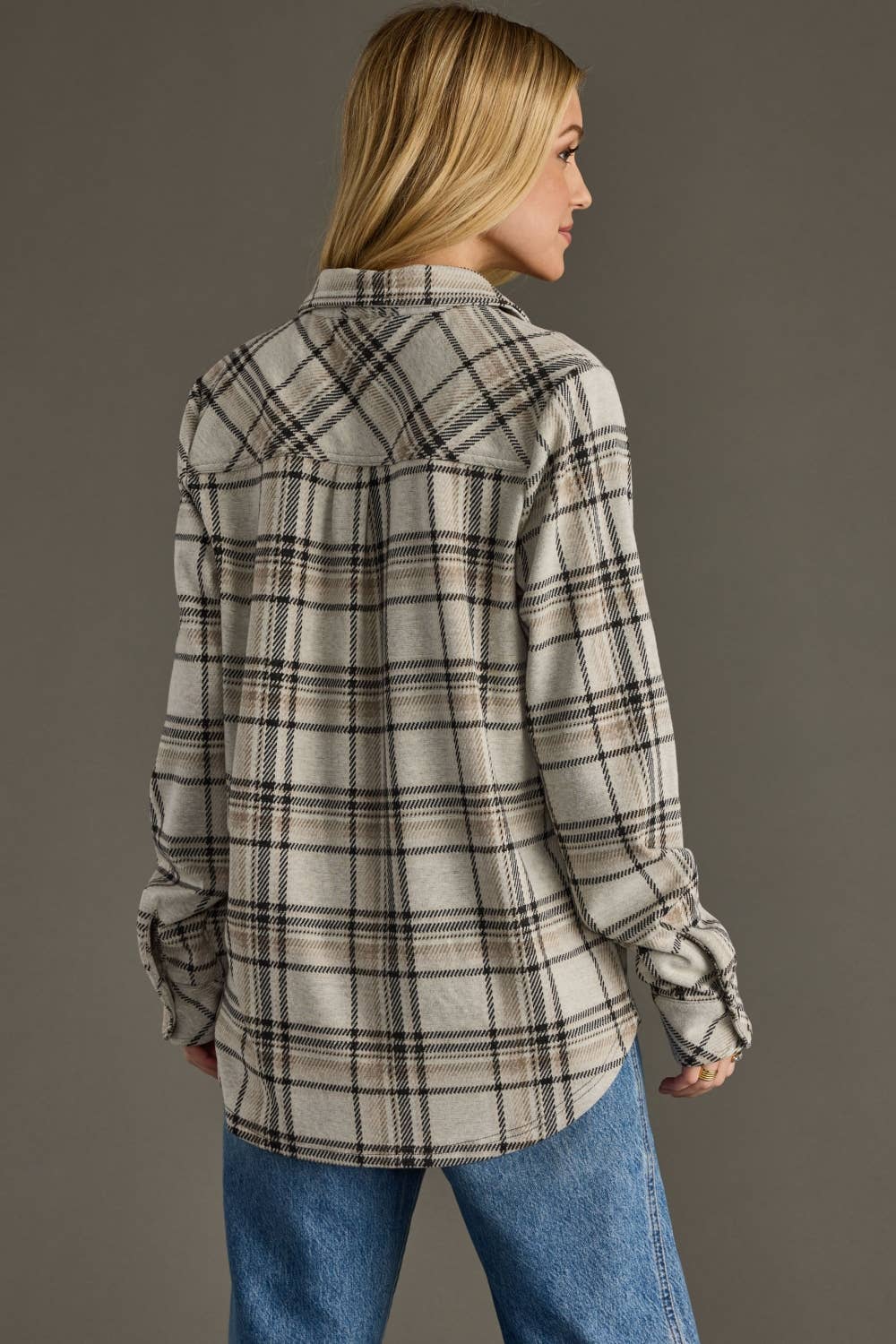 The Fall For Fall Plaid Top