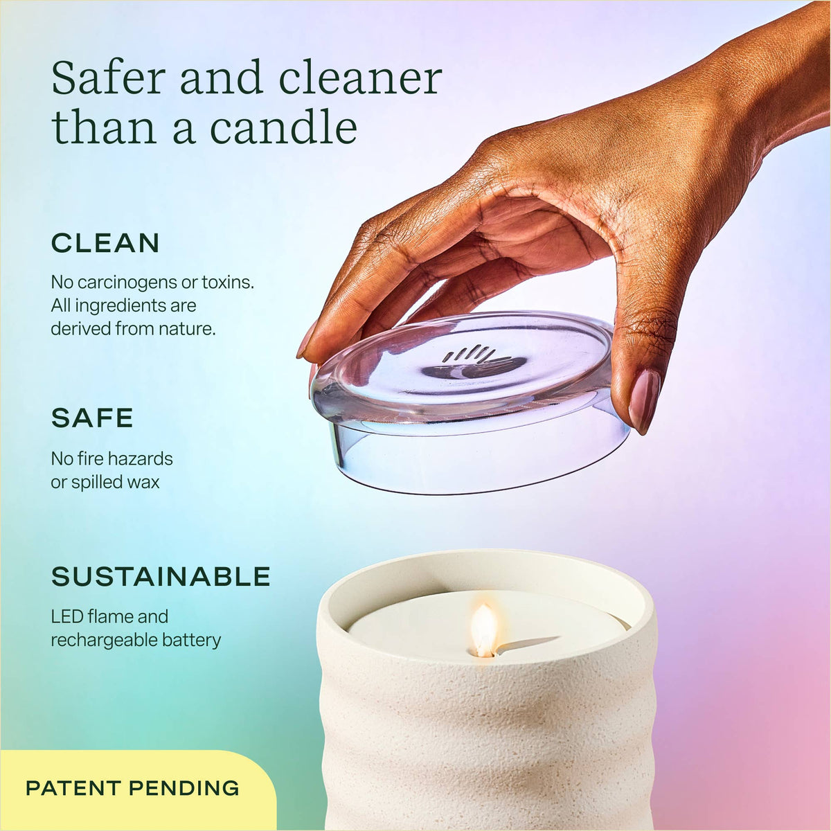 Flameless Candle Diffuser - Bubble