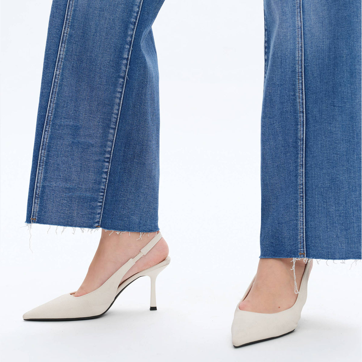 Jess High Rise Relaxed Straight Denim Jeans