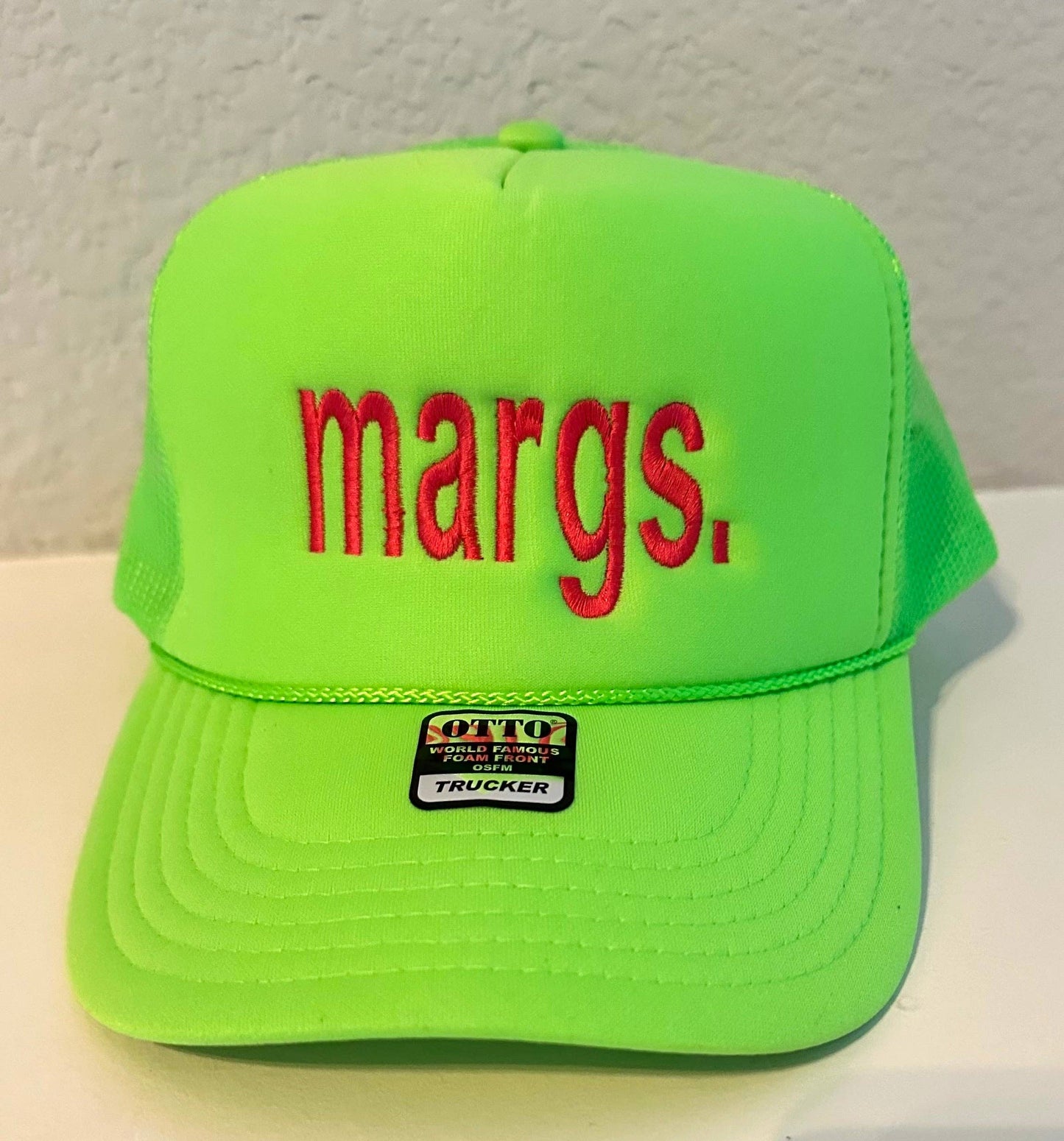 Margs Embroidered Trucker Hat