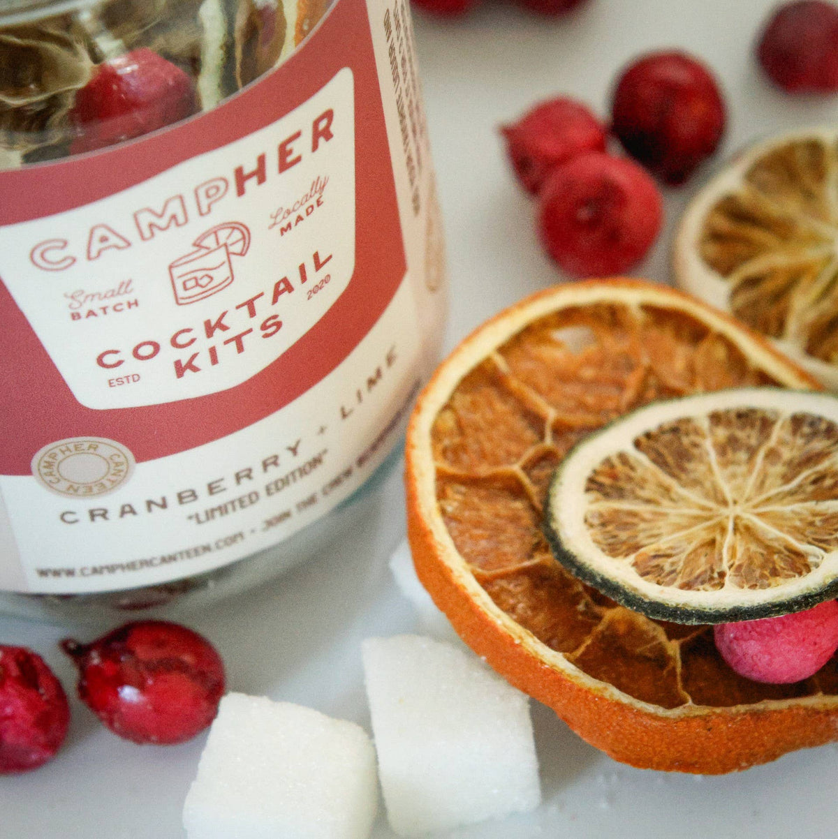 Cranberry + Lime Cocktail Infusion Kit
