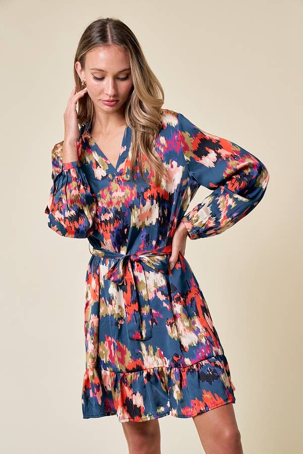 The Laid Back Floral Print Dress