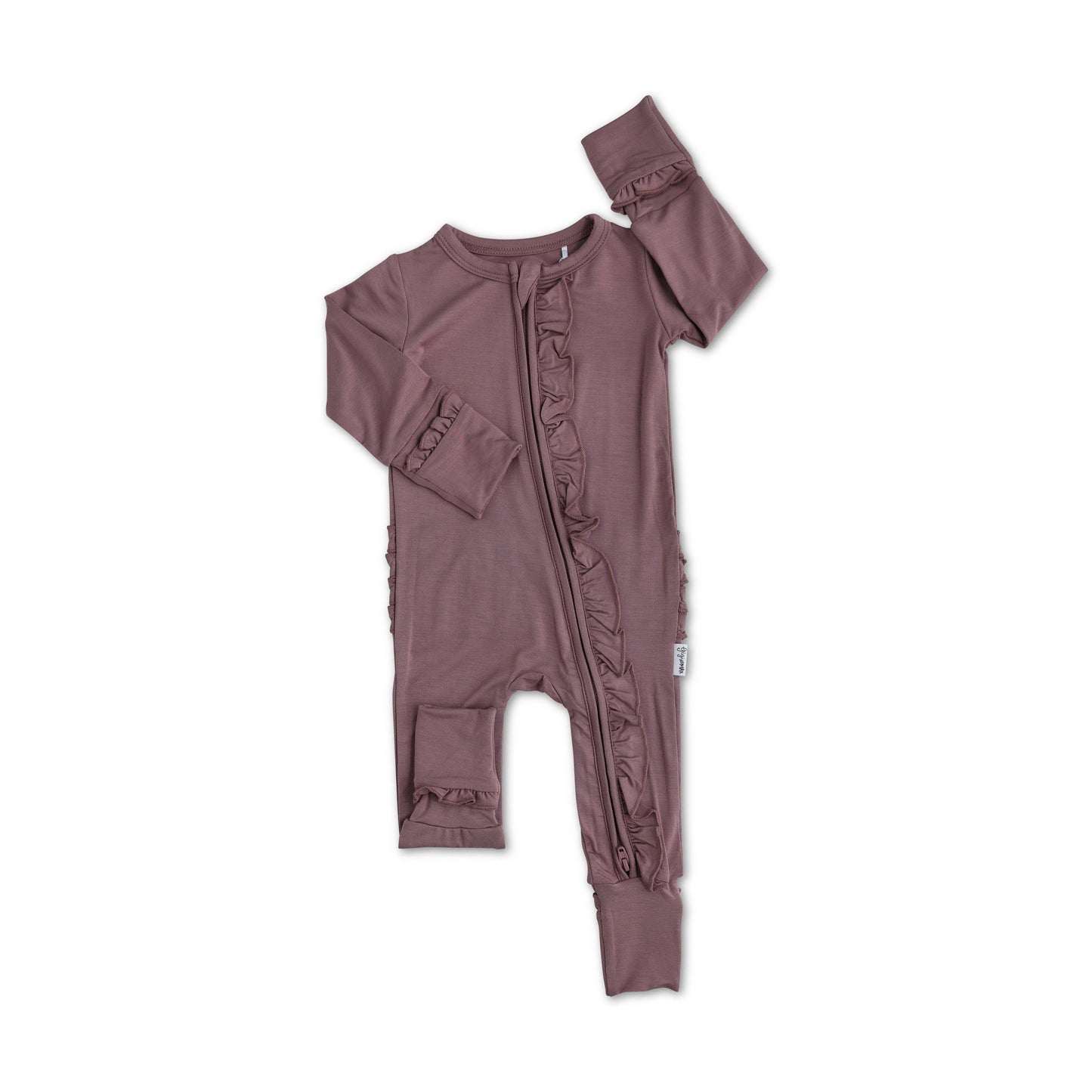 Kate Mauve Bamboo Footies