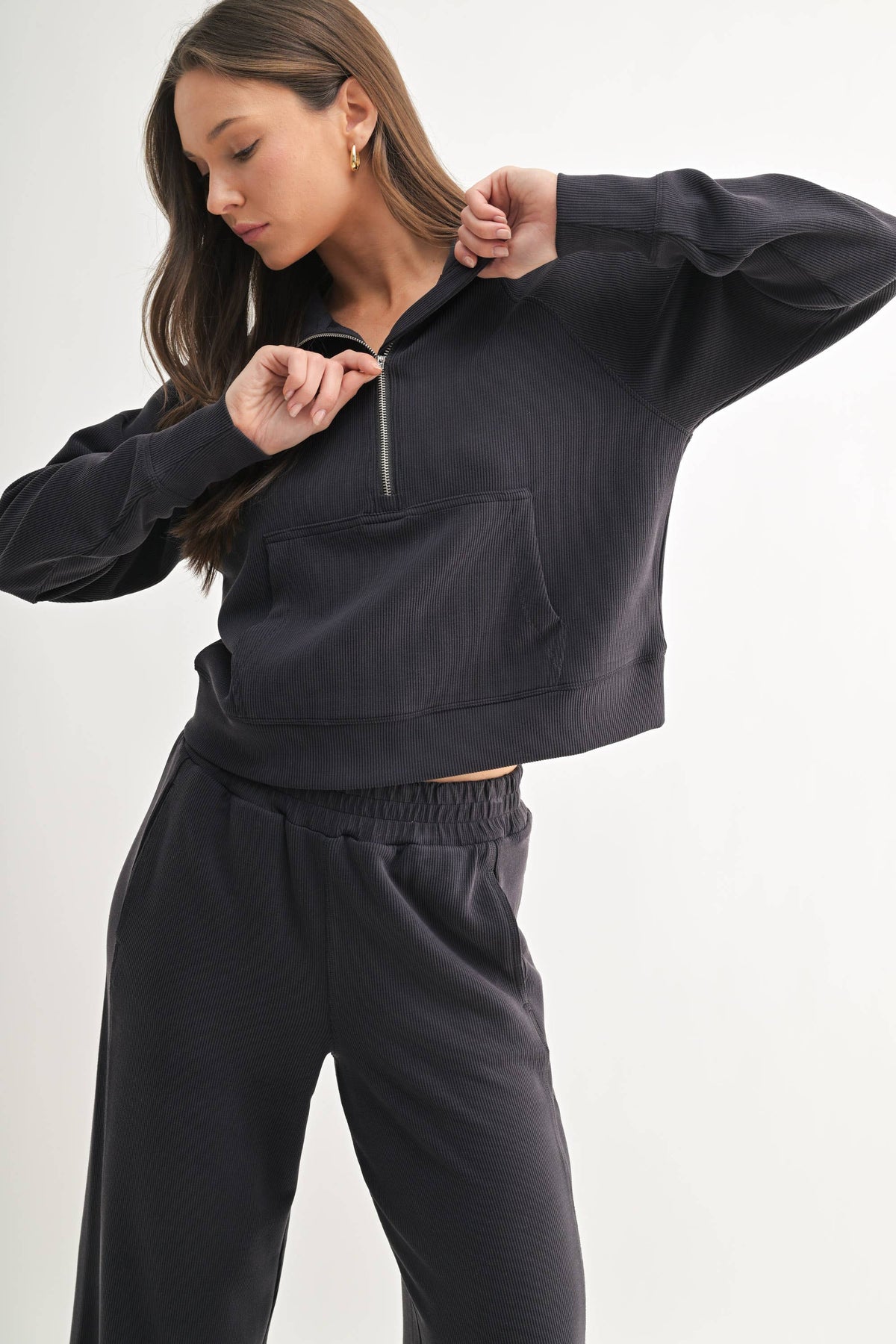 Luxe Ribbed Wash Outfit