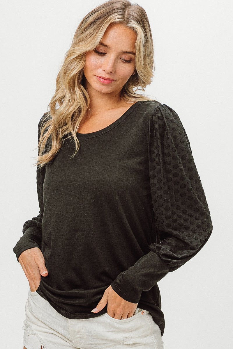 The Darling Dot Long Sleeve Top