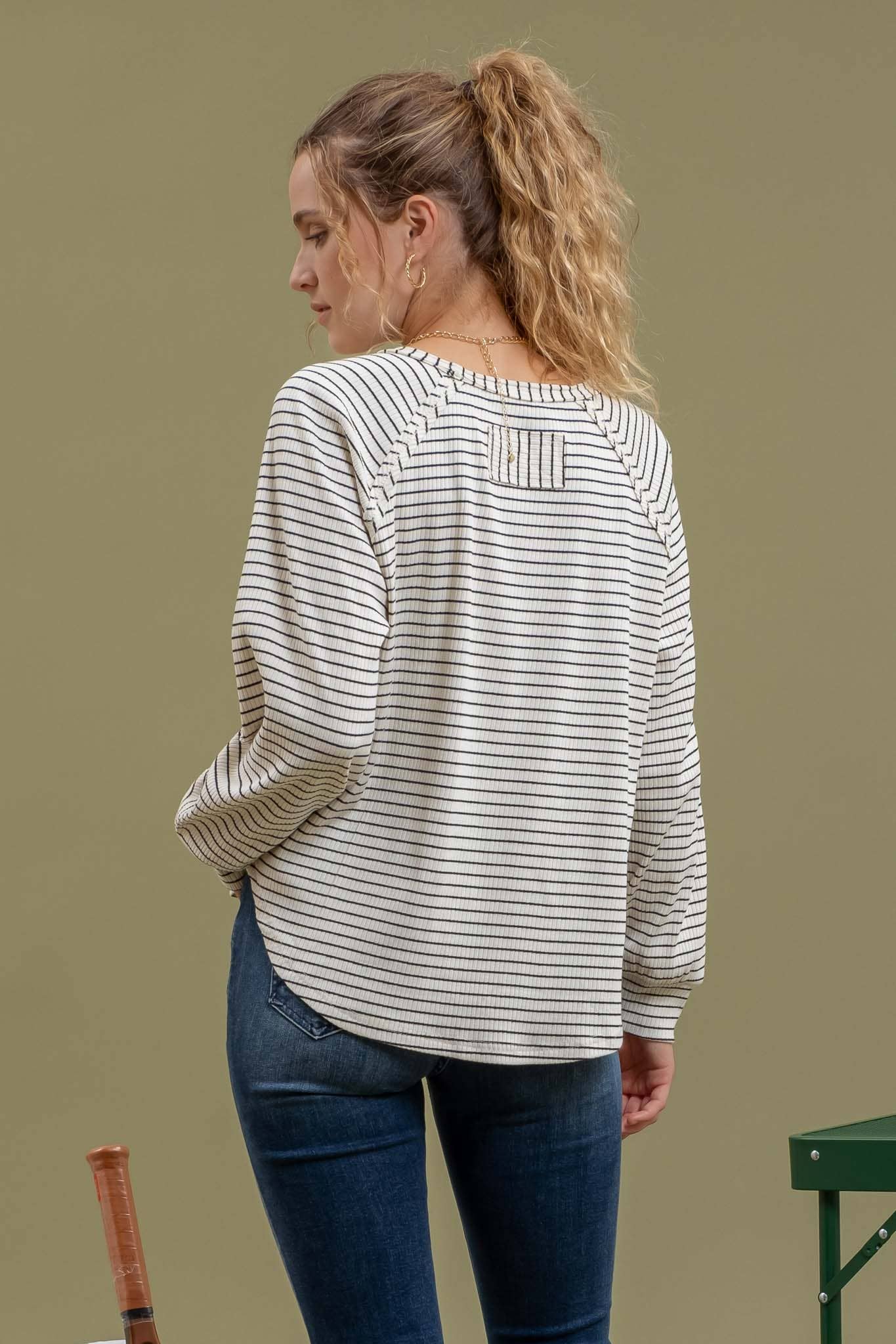 The Better Together Stripe Blouse