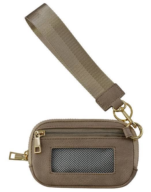 The Zip Wallet Wristlet