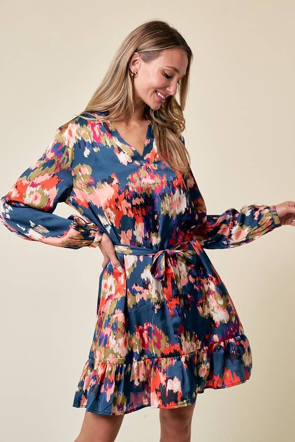 The Laid Back Floral Print Dress
