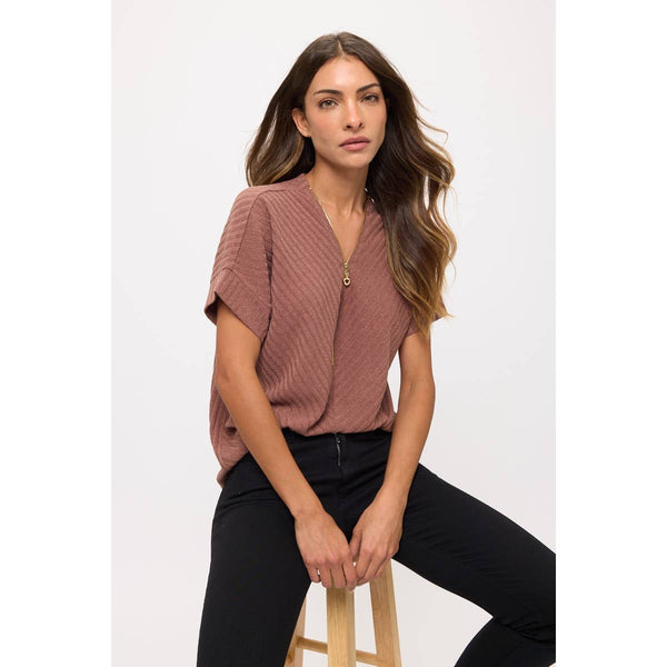 The Mira Textured Blouse