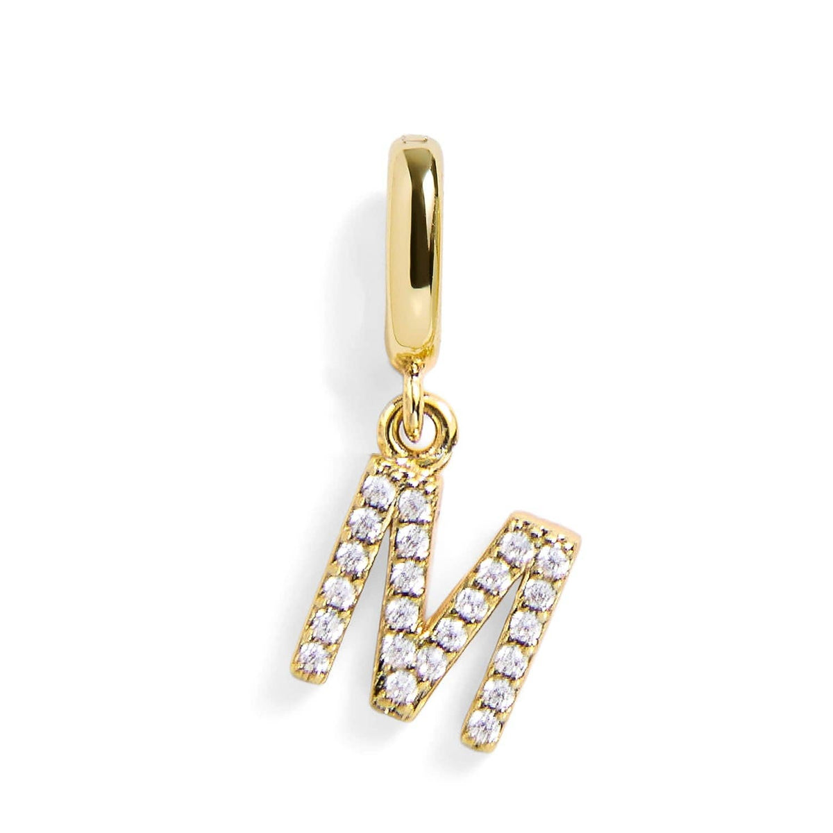 Pavé Letter Charm - PRE ORDER