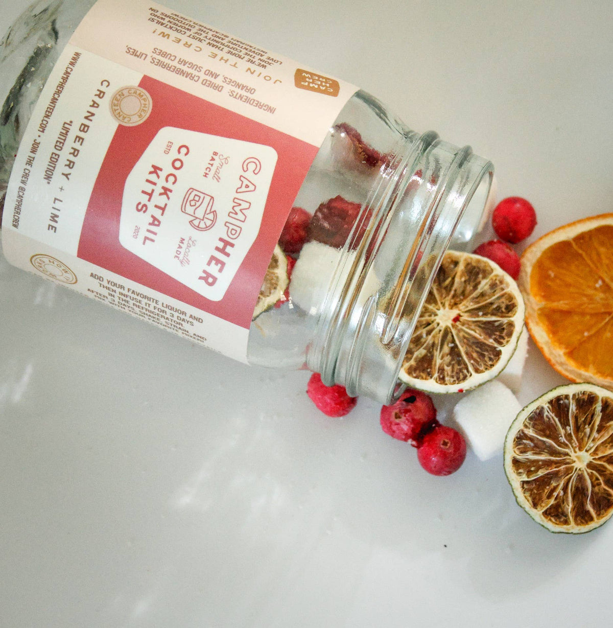 Cranberry + Lime Cocktail Infusion Kit