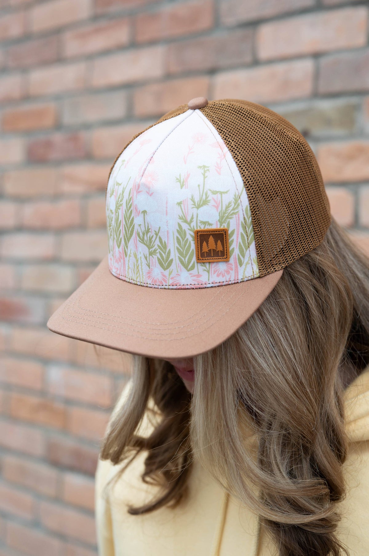 Wild Field Unisex Trucker Hat- Soft Brown