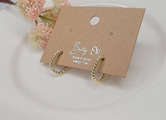 The Cameron Hoop Earrings