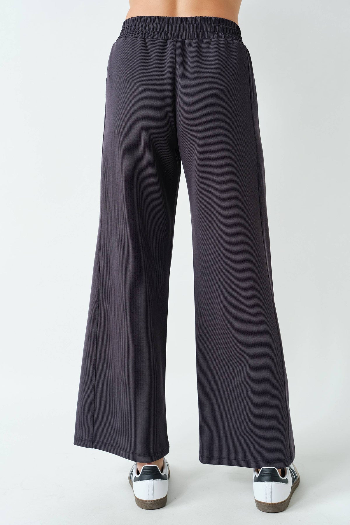 The Luxe Rib Wide-Leg Pants