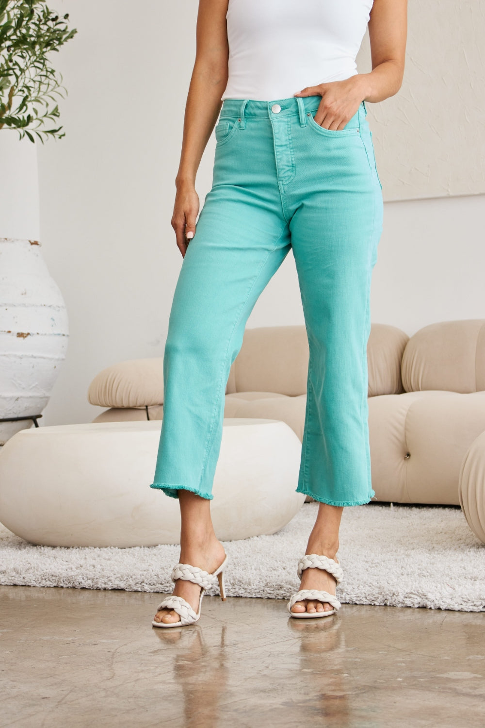 The Anna Crop Jeans