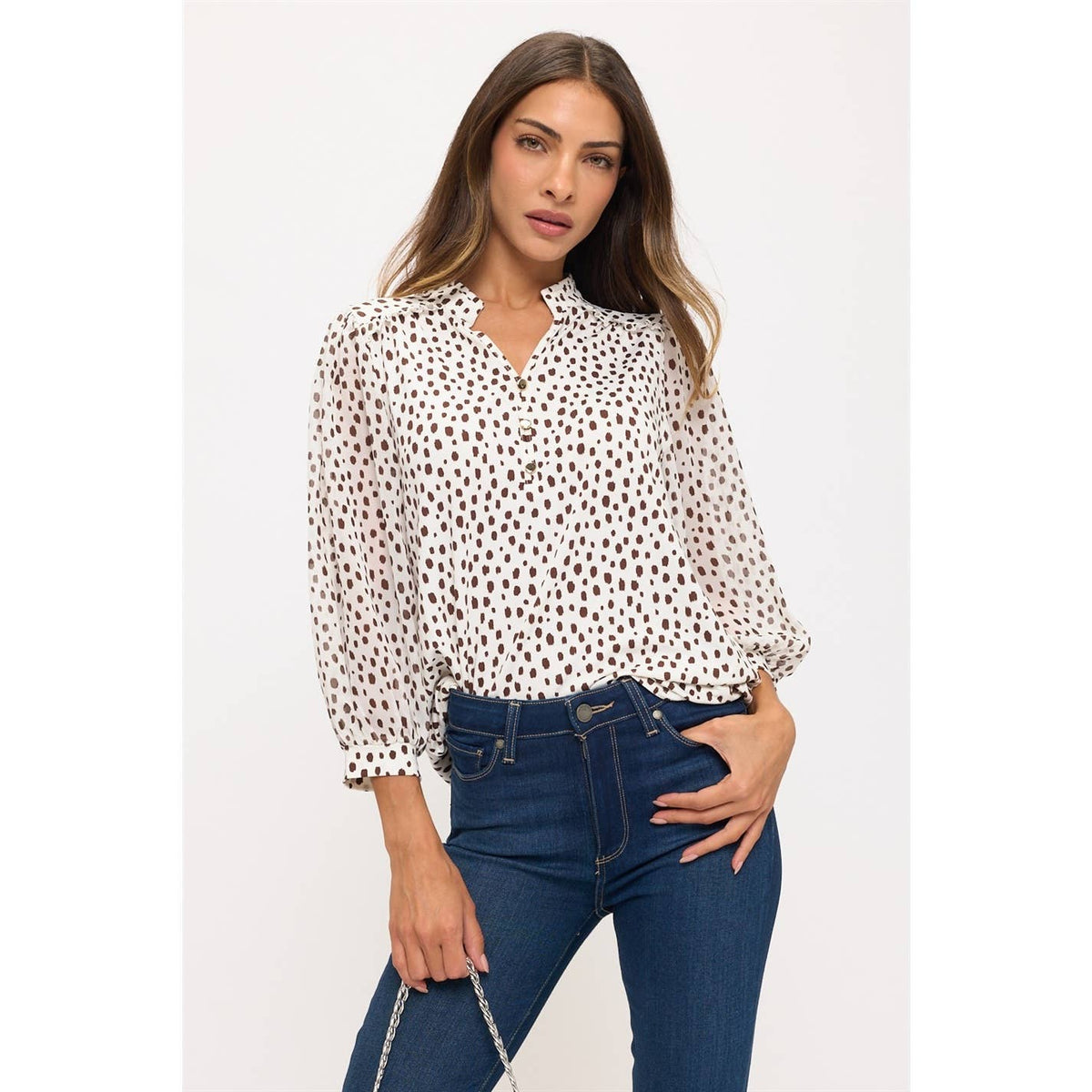 The Dotted Beauty Blouse