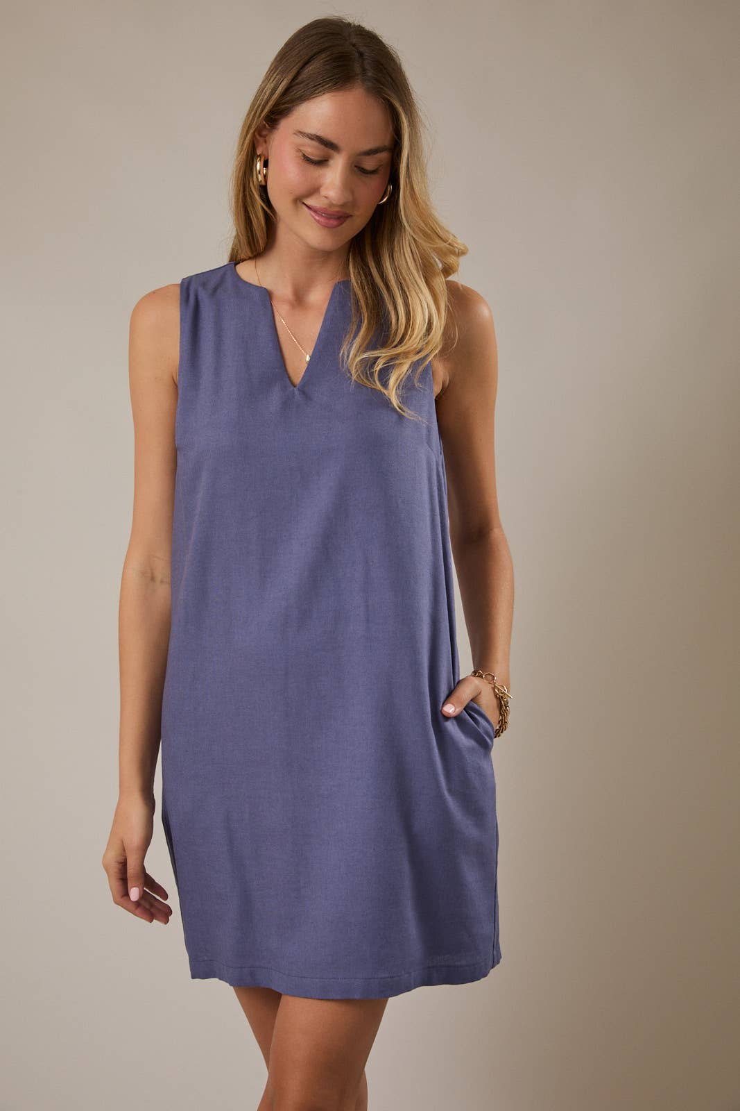 The Sorena V Neck Dress