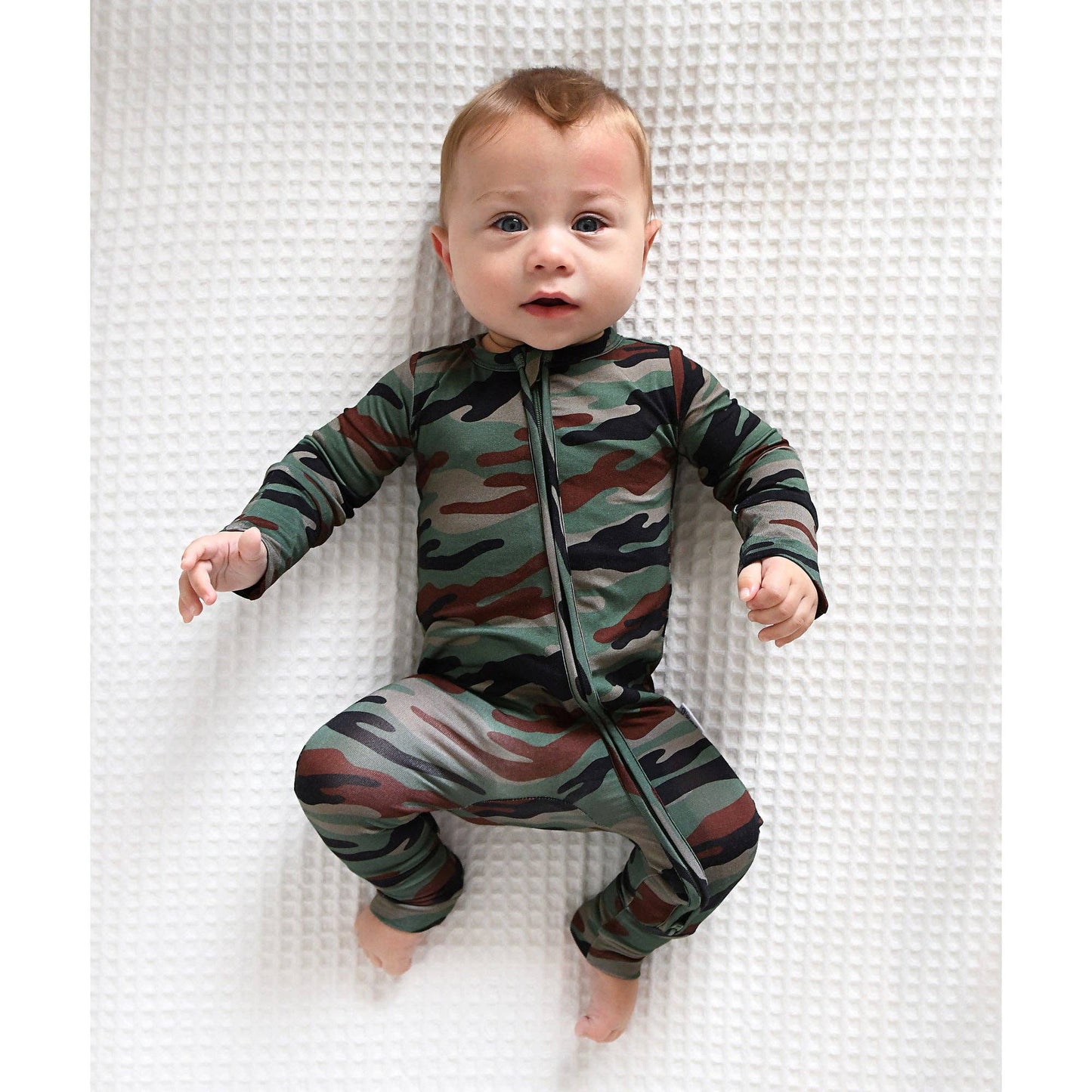 The Camo Bamboo Footies