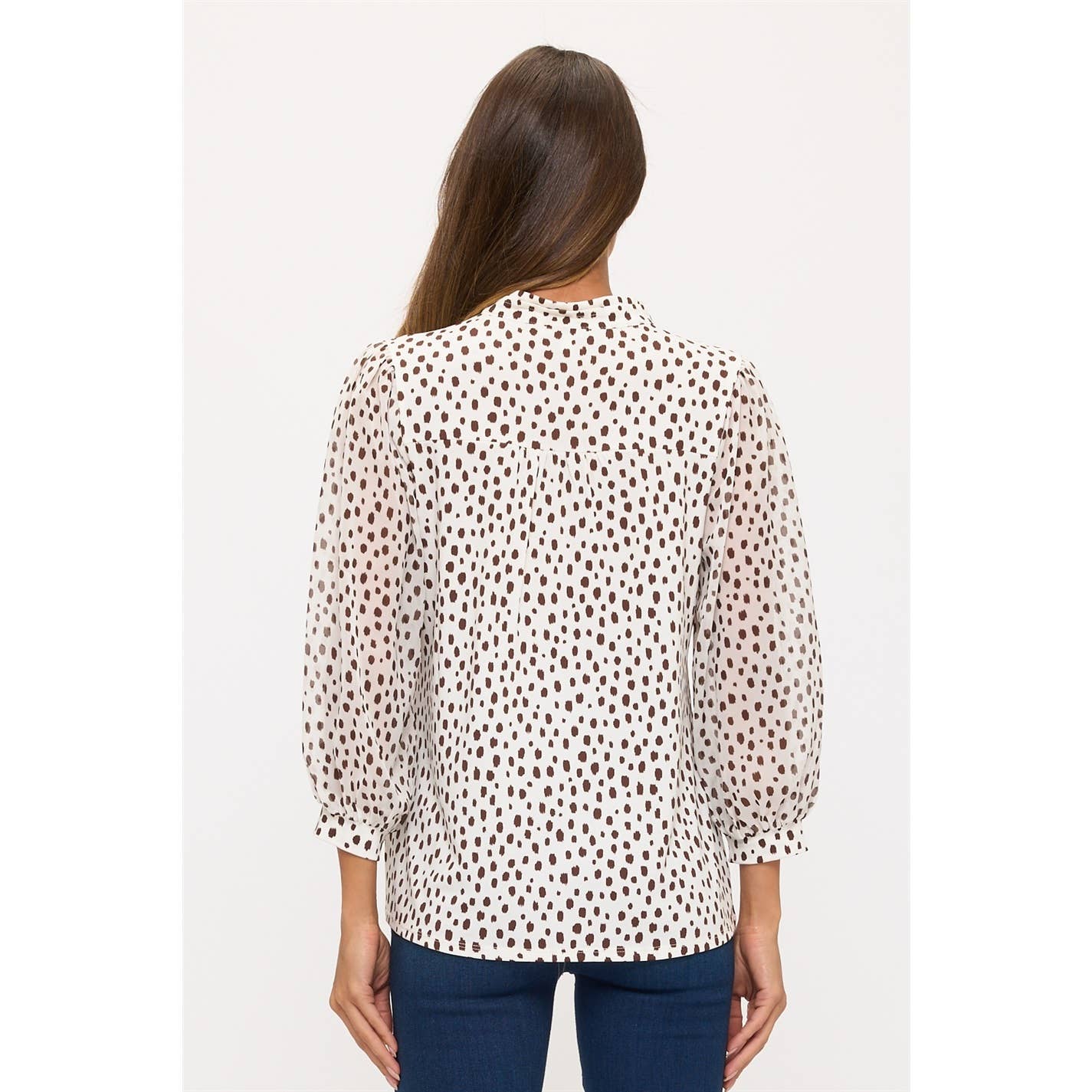 The Dotted Beauty Blouse