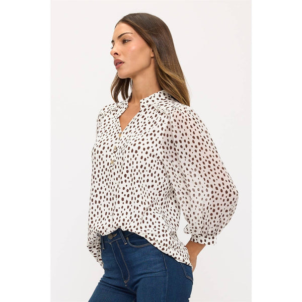 The Dotted Beauty Blouse