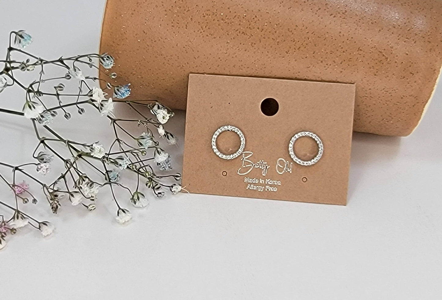 The Rhea Circle Earrings