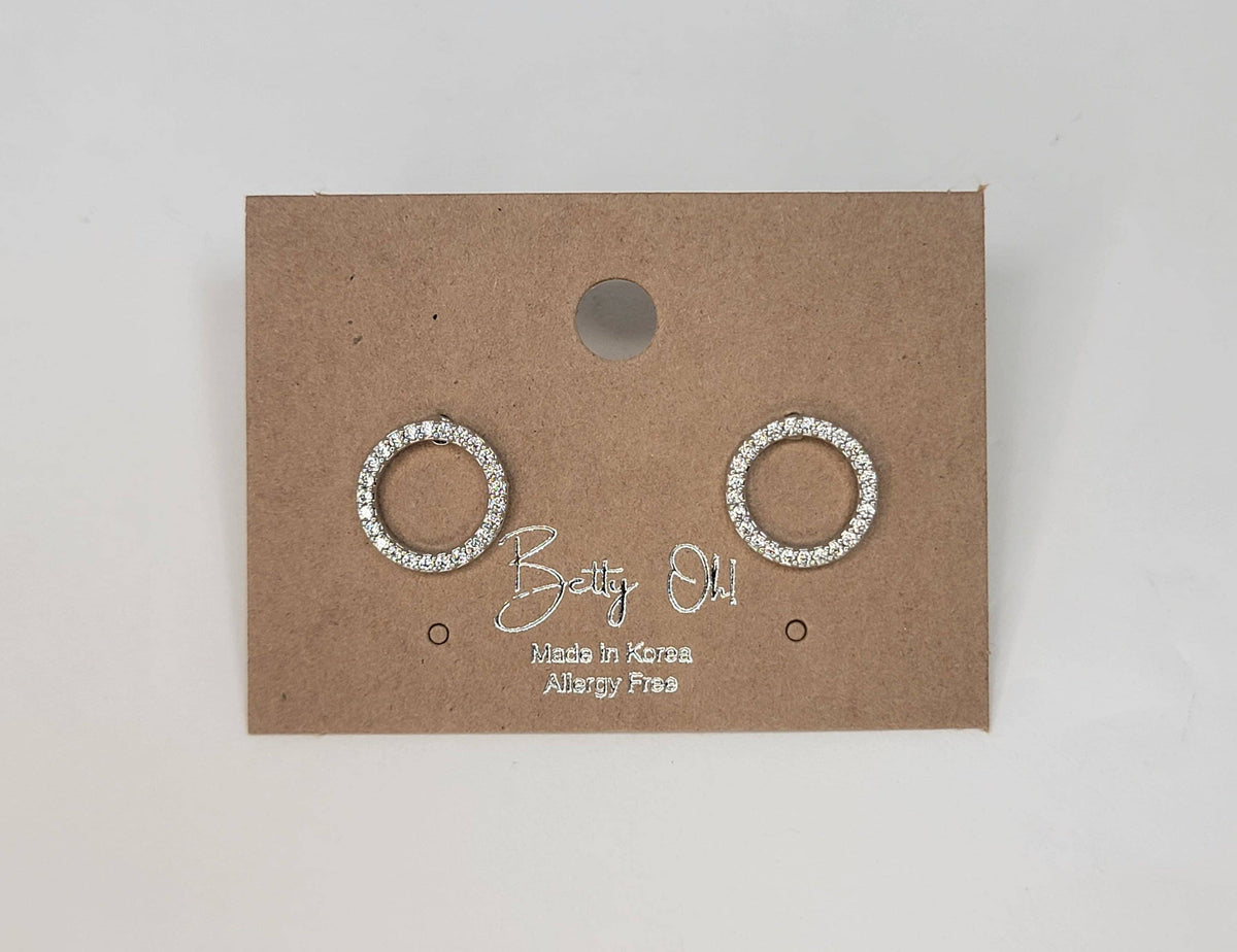 The Rhea Circle Earrings