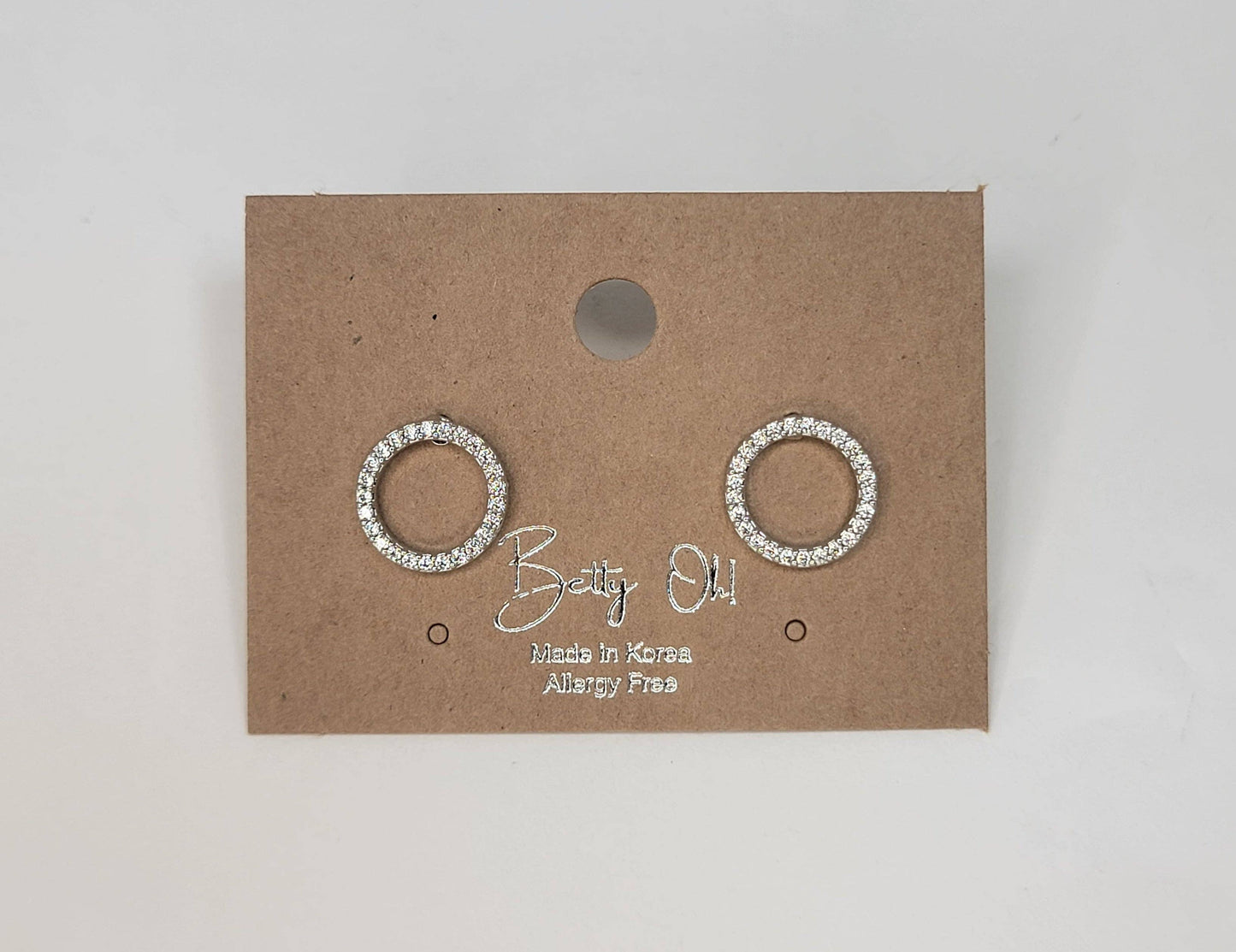 The Rhea Circle Earrings