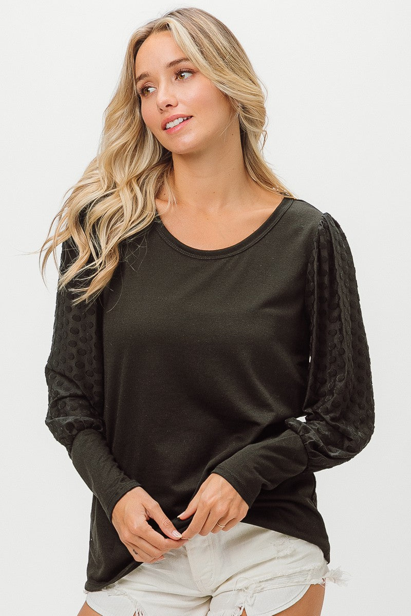 The Darling Dot Long Sleeve Top