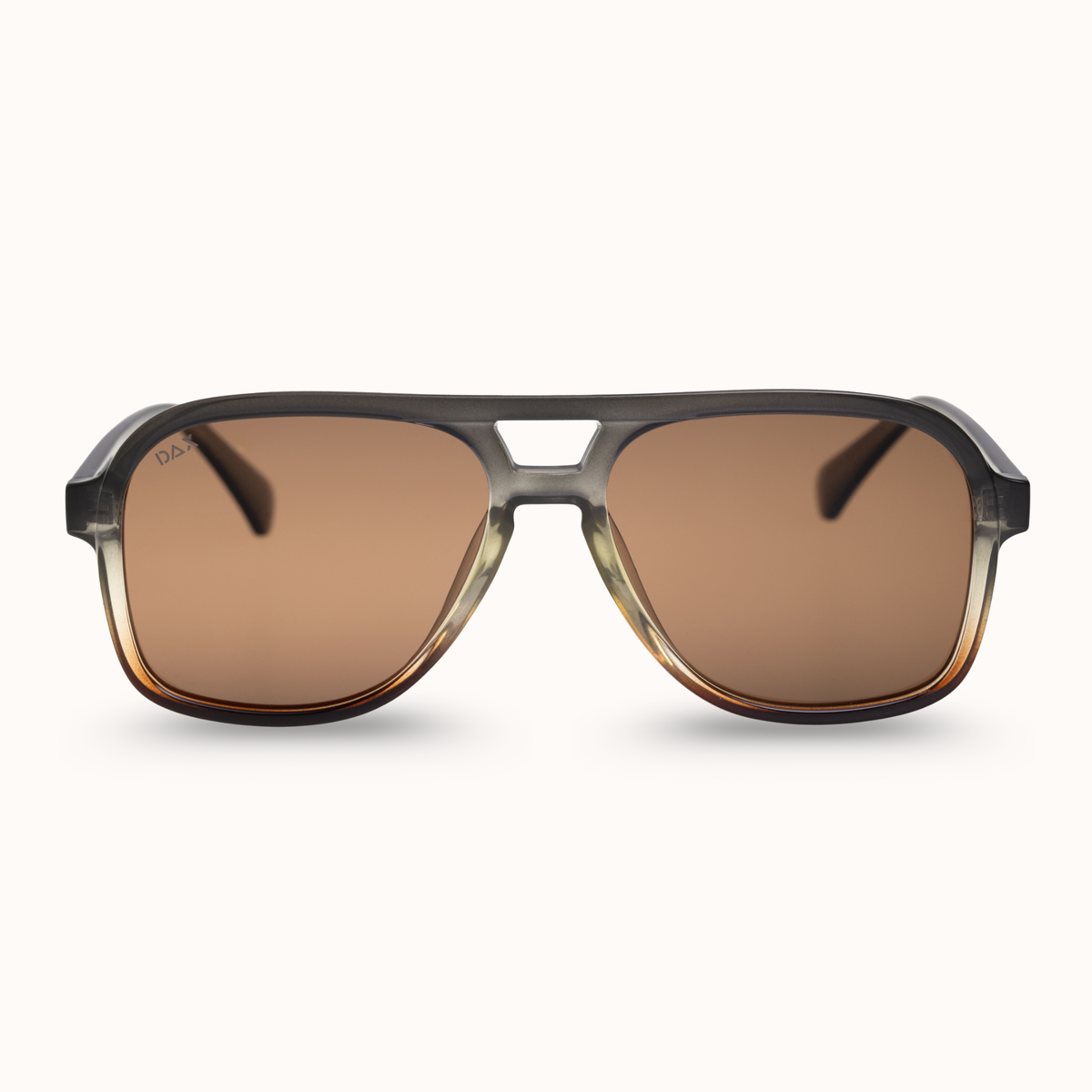 Cruz - Unisex Aviator Sunglasses – Polarized: Grey Gradient
