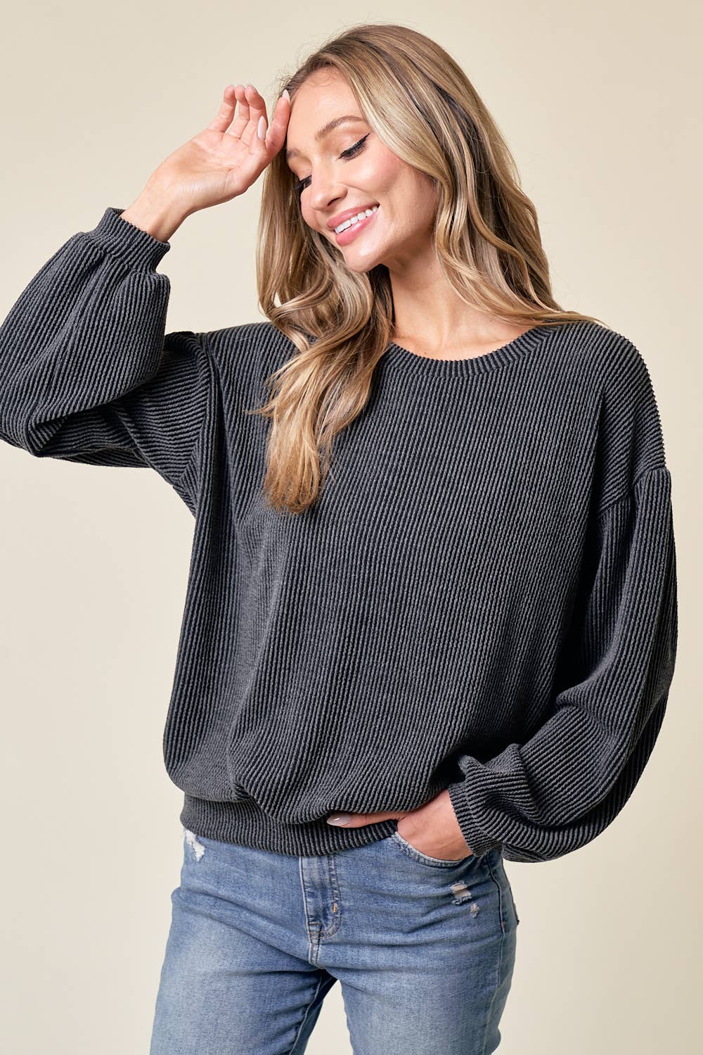 The Cassandra Rib Top