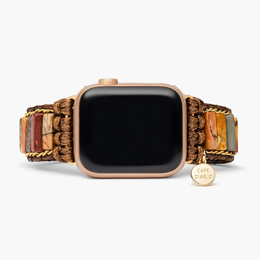 Delicate Picasso Jasper Apple Watch Strap