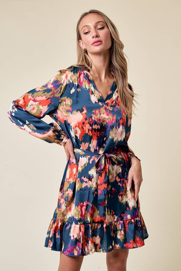 The Laid Back Floral Print Dress