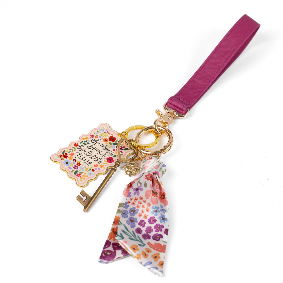 Countryside Blooms Satin Keychain